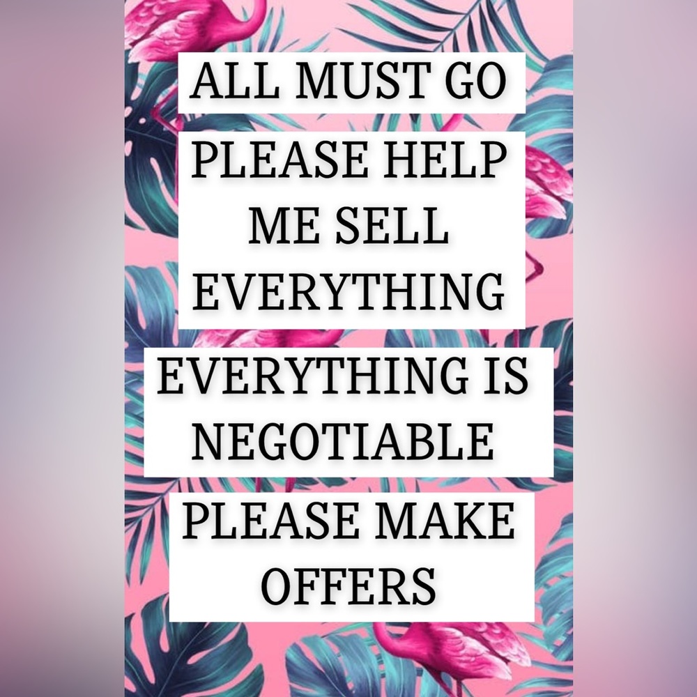 PLEASE HELO ME SELL MY WHOLE CLOSET
